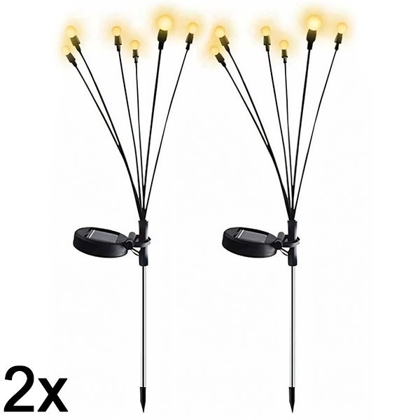 2x Ηλιακές λάμπες LED | SOMPEX