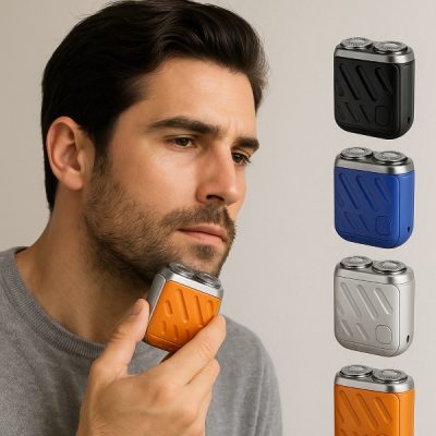 Συμπαγής ξυριστική μηχανή διπλής λεπίδας | PORTASHAVE